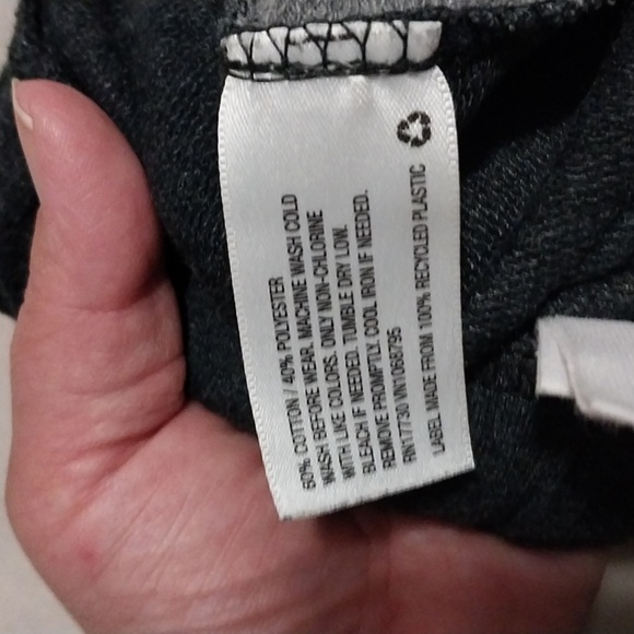 Circo Charcoal Gray Shorts with Light Gray Accent 8/10 - Picture 3 of 4